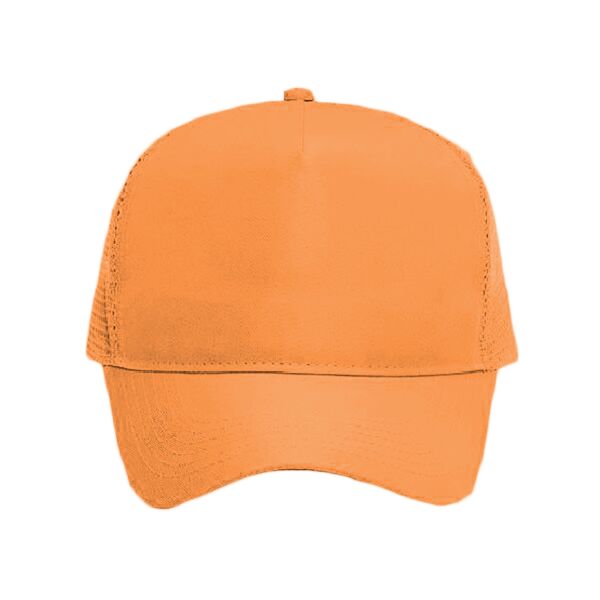 OTTO Deluxe Polyester Twill Five Panel Pro Style Mesh Back Trucker Hat Thumbnail