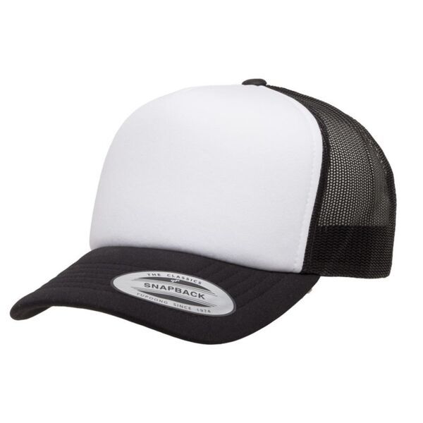 Curved Visor Foam Trucker Cap Thumbnail