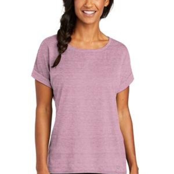 Ladies Luuma Cuffed Short Sleeve Thumbnail