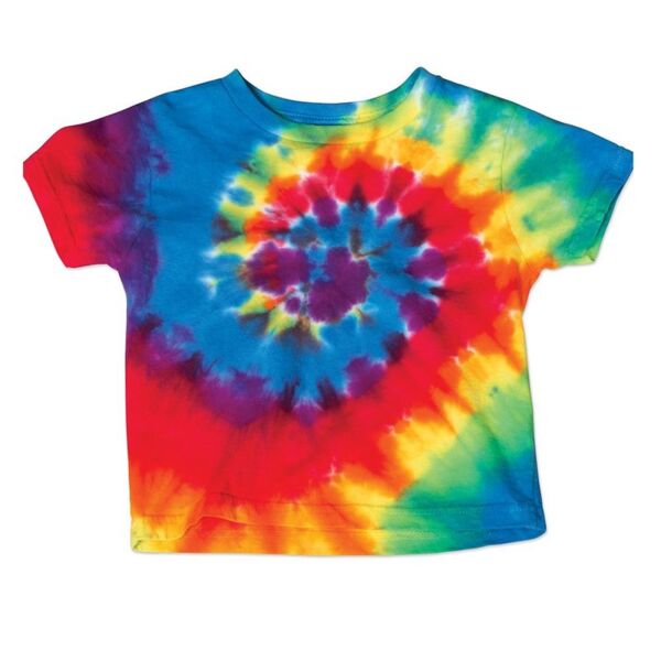 Toddler Spiral Tie-Dyed T-Shirt Thumbnail