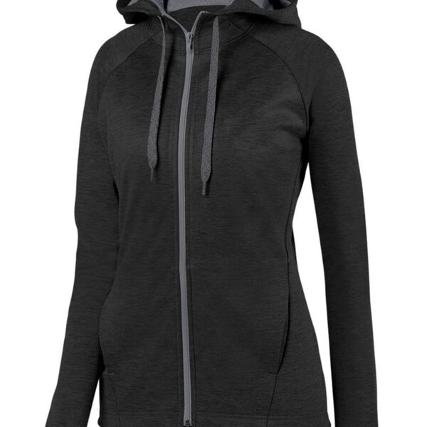 Women's Zoe Tonal Heather Full-Zip Hoodie Thumbnail