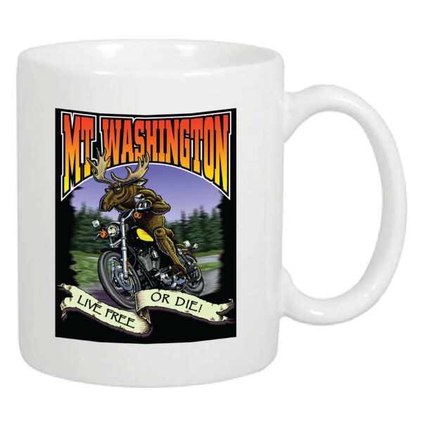 11OZ C-HANDLE CERAMIC MUG WITH SUBLIMATION PRINT Thumbnail